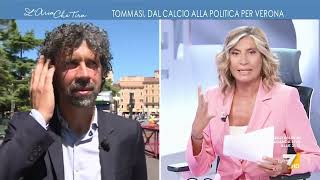 Damiano Tommasi giallorosso quotLa nostra proposta politica è alternativa a chi ha governato [upl. by Ahsaetal]