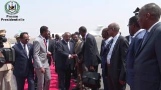 visite Officielle du Président Somalien Mohamed Abdillahi Farmajo a Djibouti [upl. by Krishnah]