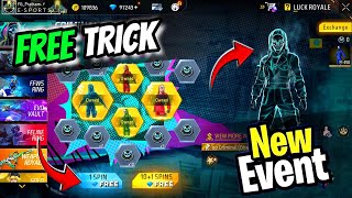 HOW TO GET ALL CRIMINAL BUNDLES FREE 😍 SECRET TRICK  FREE FIRE NEW CRIMINAL RING EVENT [upl. by Solraced]