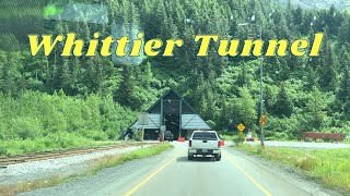 Drive With Me To WHITTIER ALASKA Through The Anton Anderson Memorial Tunnel [upl. by Anillek]