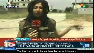 Syrian TV correspondent killed covering conflict [upl. by Adav]