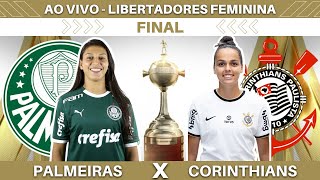 CORINTHIANS CAMPEÃO DA LIBERTADORES FEMININA🏆 PALMEIRAS 0x1 CORINTHIANS  COM IMAGENS DO ESTÚDIO [upl. by Acinomal443]