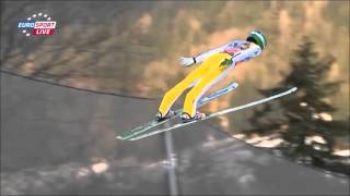 Top 10 Longest Ski Jumps 2016 [upl. by Arrim]