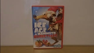 Ice Age A Mammoth Christmas UK DVD Unboxing [upl. by Jarrod]