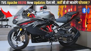 New TVS Apache RR310 BS7 Full Review  Price New features amp update [upl. by Pasho71]