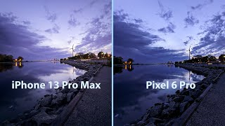 Pixel 6 Pro vs iPhone 13 Pro Max  I Wasnt Expecting These Results [upl. by Oirasor]