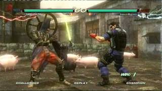 Tekken 6 Yoshimitsu  The Cursed  Vs Kazuya  TVirus  11 [upl. by Asertal318]