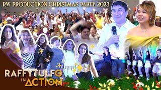 RAFFY TULFO IN ACTION CHRISTMAS PARTY 2023 [upl. by Dirgis]