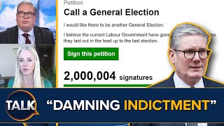 “People Are Disillusioned With Labour” Two Million Sign Petition DEMANDING General Election [upl. by Idnib]