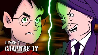 HARRY POTTER  Livre 1  Chapitre 17  LHOMME AUX DEUX VISAGES [upl. by Seravat94]