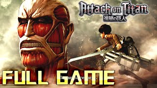 Attack on Titan  Full Game Walkthrough  No Commentary [upl. by Atika6]