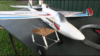 Hobbyking Bixler 2 Sailplane Launch Cradle [upl. by Bourgeois]