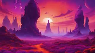 Alien Sunrise  Serene Extraterrestrial Soundscape [upl. by Esylla]