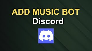 How To Add Music Bot To Discord Server Mobile [upl. by Nipha]