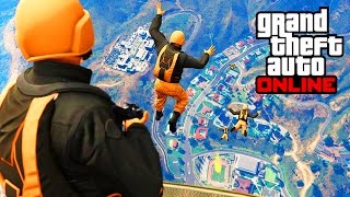 GTA Online FINALLY A GOOD ADVERSARY MODE GTA 5 Drop Zone Adversary Mode [upl. by Bores]