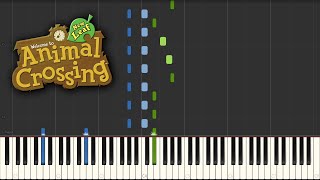 7PM  Animal Crossing New Leaf Piano Tutorial [upl. by Tadio]