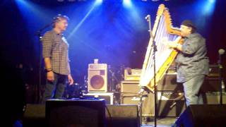 Steve Miller and Carlos Reyes on Harp Performing Nature Boy at Warren Haynes Chrismas Jam PreJam [upl. by Ijic]