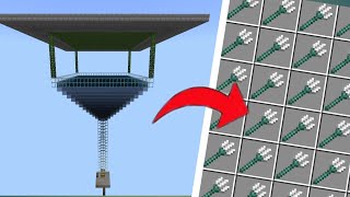 how to make trident form in Minecraft 🤫🤯 Drowned farm minecraft tridentform minecraftform [upl. by Kamerman]