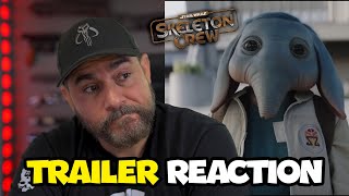 D23 Star Wars Skeleton Crew Trailer Reaction [upl. by Eisak]