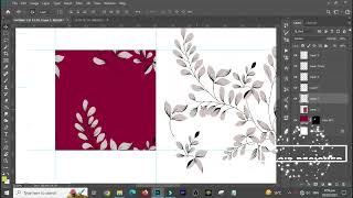 Digital Textile design in Adobe Photoshop 2023 in Hindi  SaQib Designer [upl. by Ludwog]