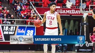 Recap Utah mens basketball takes down UCLA clinches No 3 seed in Pac12 Tournament [upl. by Yddet]