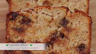 Best Ever Healthy Banana Bread [upl. by Suoirrad]