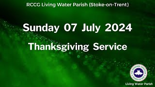 LWP Stoke Thanksgiving Family Worship 07July 2024 [upl. by Anerres]