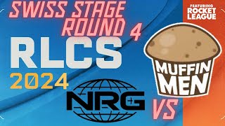 2024 RLCS Open Qualifier1 Swiss Stage Round 3  MUFFIN MEN VS NRG  Full Match Replay [upl. by Ushijima]