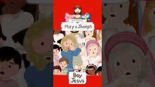 THE BOY JESUS MARY AND JOSEPH · BIBLE STORIES CHILDREN KIDS TODDLERS CARTOON ANIMATION shorts [upl. by Francisca]