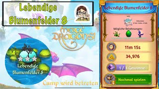 Merge Dragons  Lebendige Blumenfelder 8  Life Flower Fields 8  Gameplay [upl. by Lain]