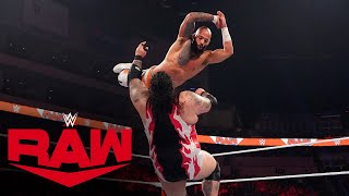 Ricochet vs Bronson Reed Raw highlights June 12 2023 [upl. by Ahsiekahs]