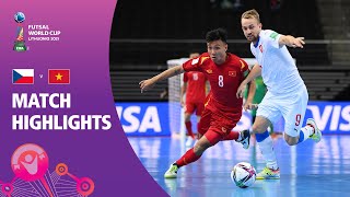 Czech Republic v Vietnam  FIFA Futsal World Cup 2021  Match Highlights [upl. by Joella]