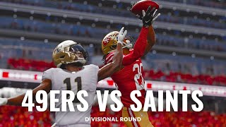 49ers vs Saints Divisional Round [upl. by Lisbeth]