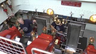 Paddle Steamer Engine  PS Lotschberg  Lake Brienz [upl. by Naillik]