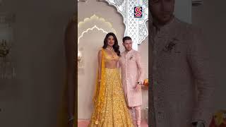 Cute moments of Priyanka and Nick being lovebirds at Radhika Anants wedding  Ambani Wedding  N18S [upl. by Ogilvie]