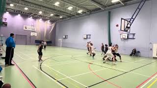 University of Chichester men’s basketball vs Kings College England UK 2024 [upl. by Saundra]