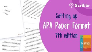 APA 7th Edition Set up an APA Format Paper in 6 Minutes  Scribbr 🎓 [upl. by Lleret352]