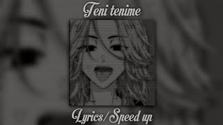 Sena ŞenerTeni tenime 『LyricsSpeed up』 [upl. by Nellaf348]