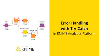 Error Handling with TryCatch in KNIME Analytics Platform [upl. by Dorris468]