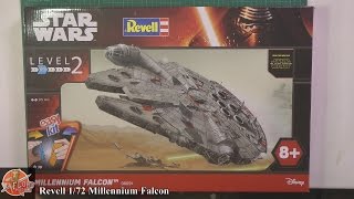 Revell 172nd Millennium Falcon review and build video [upl. by Adnalor]