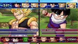 Dragon ball z budokai tenkaichi 3 all characters and transformations [upl. by Martijn257]