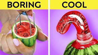 INCREDIBLE FOOD HACKS  Testing Delicious Food and Crazy Challenge by 123 GO Series [upl. by Delfeena]