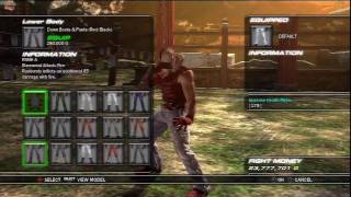 Tekken 6 BR lars customization [upl. by Lotson712]