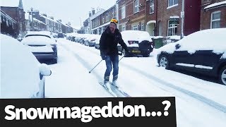 Snow Storms Hit Britain  This is How the British Reacted [upl. by Hakon]