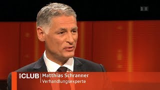 Matthias Schranner beim SRF Club  TV 17 Juli 2018 [upl. by Odlaw283]