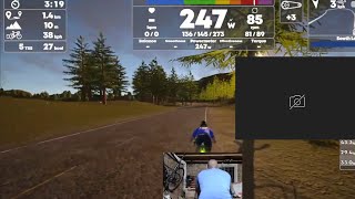 TrainingPeaks Virtual IndieVelo  Live Stream Setup and First Ride  Thoughts Coming from Zwift [upl. by Yauqaj69]