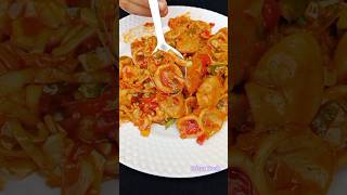 Homemade Wheat Flour Pasta Recipepastarecipe streetfood shorts [upl. by Dygall]