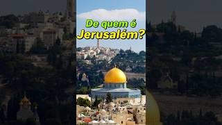 Quem dominou Jerusalém por mais tempo jerusalem israel palestina historia [upl. by Ayanej547]