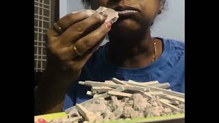 Verity’s of slate iteams and clay asmrsounds Spvlogs777g4i EditEatingChalkClay2023 [upl. by Yednil721]