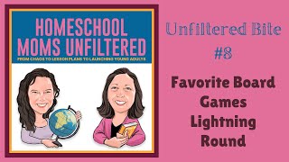 Unfiltered Bite 8 Favorite Board Games Lightning Round [upl. by Ailima]